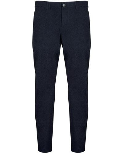 SELECTED Pantalons de costume SLHSLIM-ROBERT FLEX 175 PANTS NOOS - Bleu