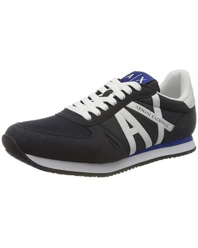 EAX SNEAKER XUX017XCC68K487 Chaussures - Noir
