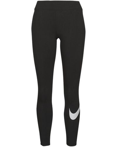 Nike Swoosh Leggings - Noir