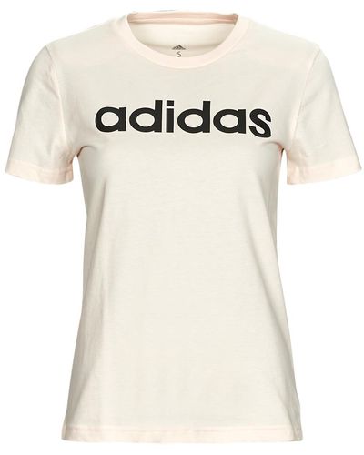 adidas T-shirt W LIN T - Blanc