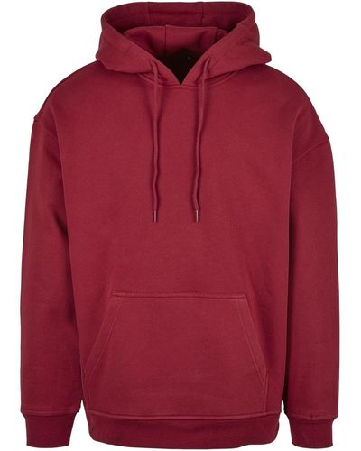 Build Your Brand Sweat-shirt Basic - Rouge