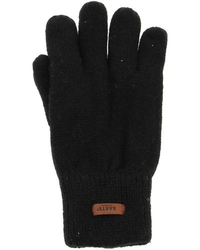Barts Gants Haakon black gloves - Noir