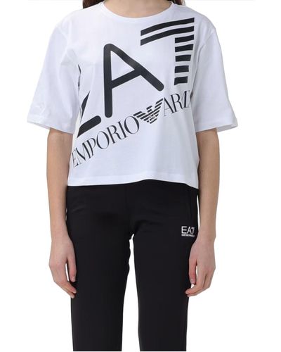 EA7 T-shirt 3DTT23-TJRQZ - Blanc