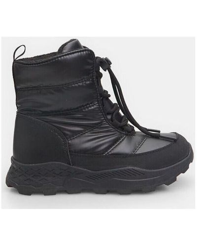 Bata Boots Bottines pour fille d'hiver rembourrées - Noir
