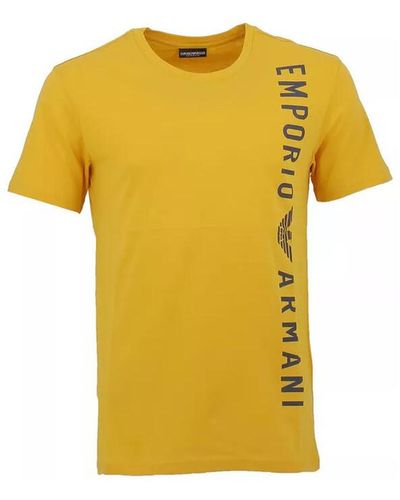 EA7 T-shirt BEACHWEAR - Jaune