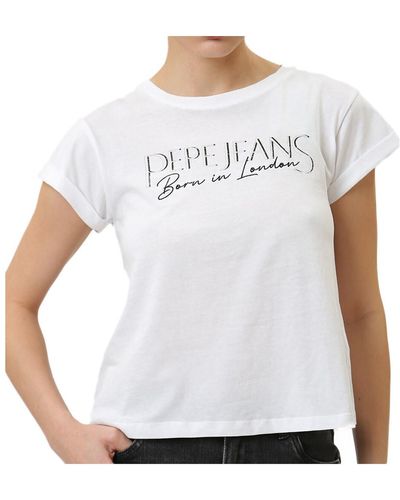Pepe Jeans T-shirt PL505751 - Blanc
