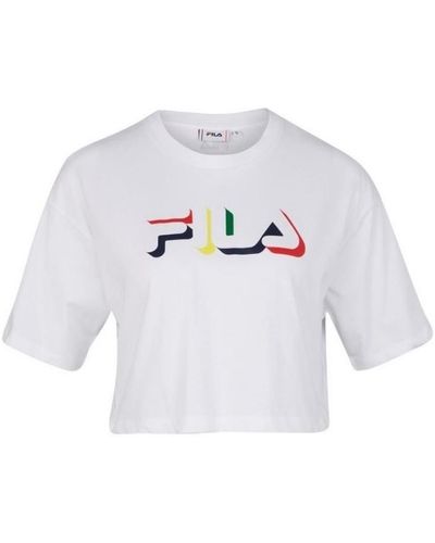 Fila T-shirt T-shirt haut BOITUVA Tee Blanc