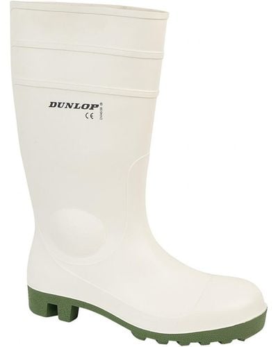 Dunlop Bottes Safety - Blanc
