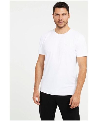 Guess T-shirt M3Y45 KBS60 TECH TEE-G011 PURE WHITE - Blanc
