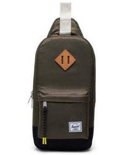 Herschel Supply Co. Sac a dos Field Trip | Heritage Shoulder Bag Ivy Green/Light Pelican - Noir