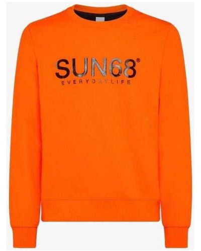 Sun 68 T-shirt - Orange
