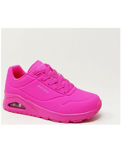 Baskets Rose Skechers pour homme | Lyst