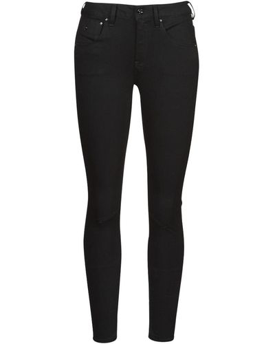 G-Star RAW Jeans skinny ARC 3D MID SKINNY - Noir