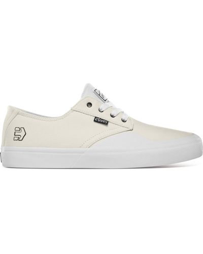 Etnies Chaussures de Skate JAMESON VULC LS X SHEEP WHITE WHITE GUM - Blanc