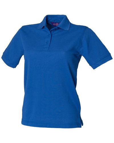 Henbury T-shirt HB401 - Bleu