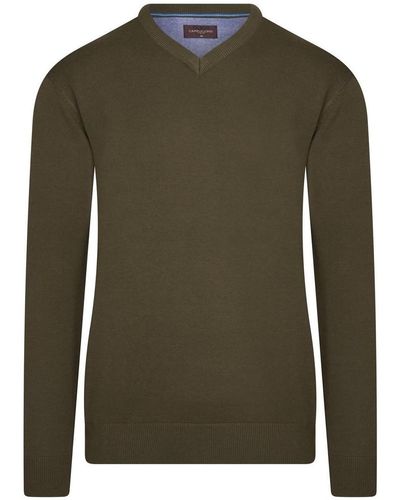 Cappuccino Italia Sweat-shirt Pullover Army - Vert