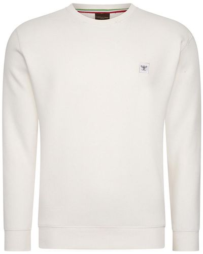 Cappuccino Italia Sweat-shirt Sweater Wit - Blanc