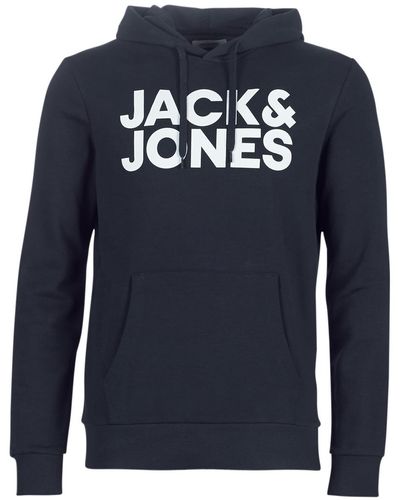 Jack & Jones JJECORP LOGO hommes Sweat-shirt en bleu