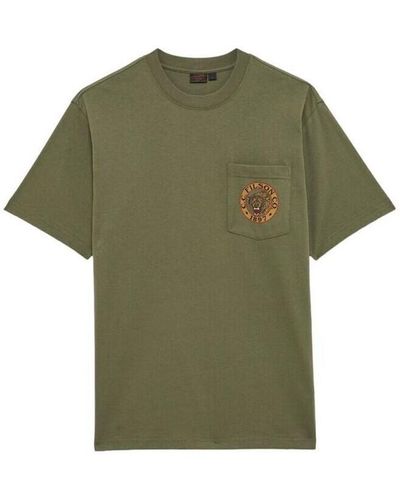 Filson T-shirt T-shirt Frontier Graphic Army Green - Vert