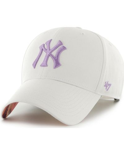 '47 Casquette 47 CAP MLB NEW YORK YANKEES DAY GLOW UNDER MVP WHITE - Multicolore