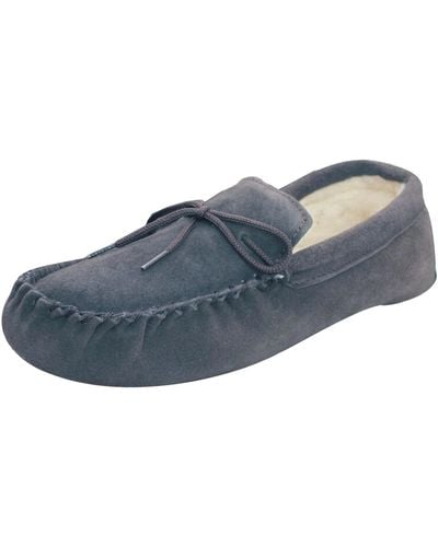 Eastern Counties Leather Chaussons EL182 - Bleu
