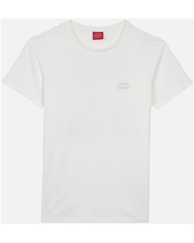 Oxbow T-shirt Tee shirt manches courtes graphique TOHORA - Blanc