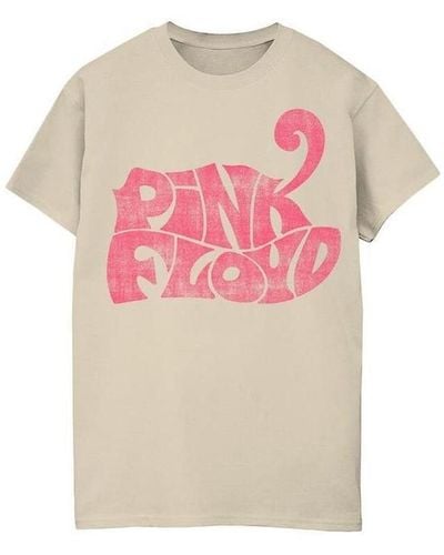 Pink Floyd T-shirt Retro Logo - Rose