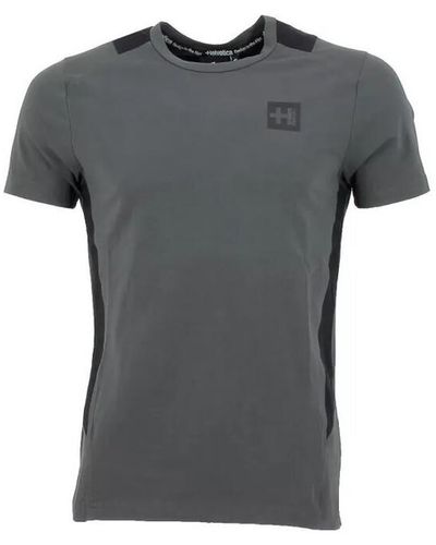 Helvetica T-shirt Tee-shirt - Gris