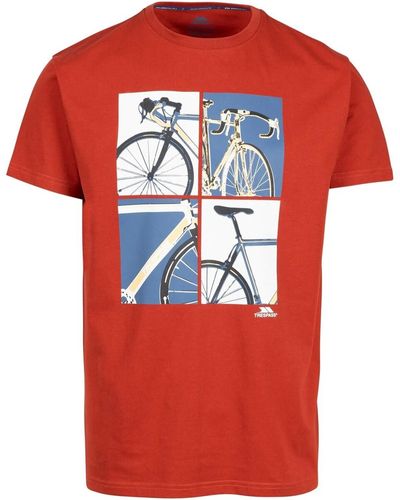 Trespass T-shirt Chowder - Rouge