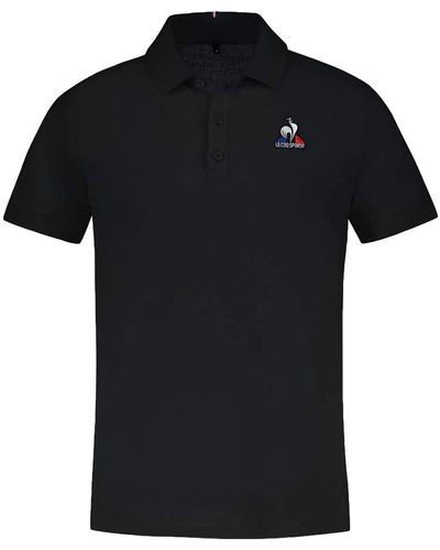 Le Coq Sportif T-shirt Ess Polo Ss N°2 - Noir