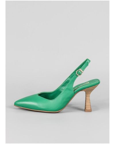 Keslem Baskets basses Zapatos en color verde para señora - Vert