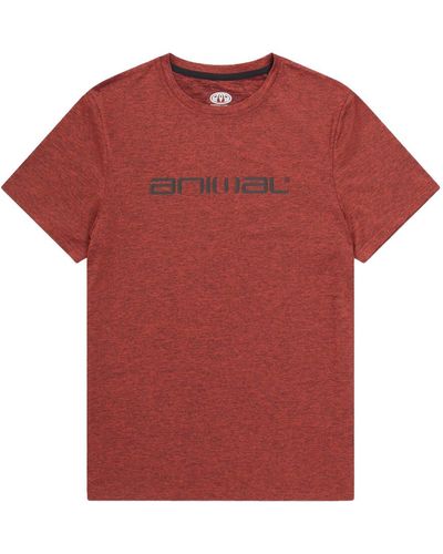 Animal T-shirt Latero - Rouge