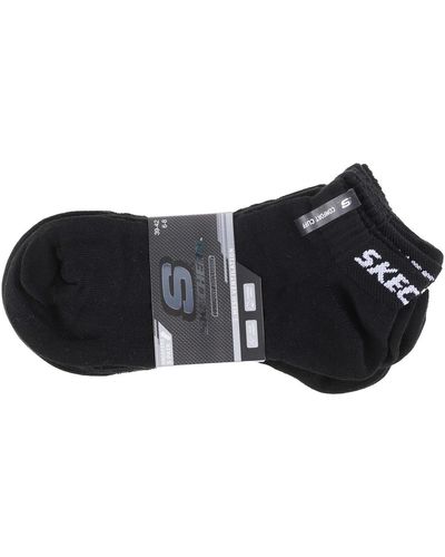 Skechers Chaussettes de sports 5PPK Mesh Ventilation Socks - Noir
