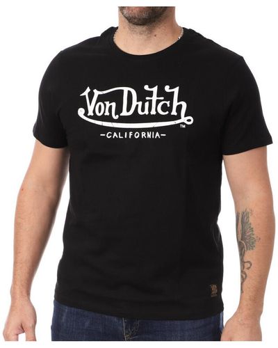 Von Dutch T-shirt VD/TSC/BEST - Noir