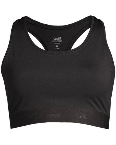 Casall Sweat-shirt Graphic Sports Bra - Noir