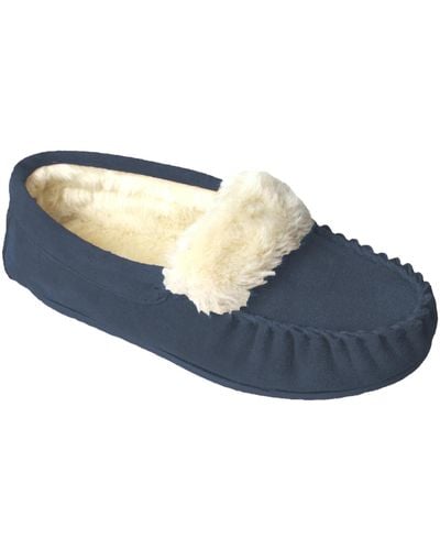 Eastern Counties Leather Chaussons Zoe - Bleu