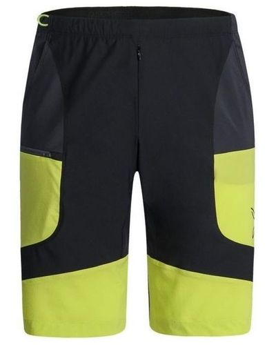 Montura Short Shorts Block Light Nero/Verde Lime - Noir