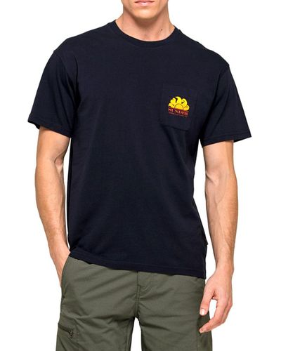 Sundek T-shirt M028TEJ7800-00700 - Noir