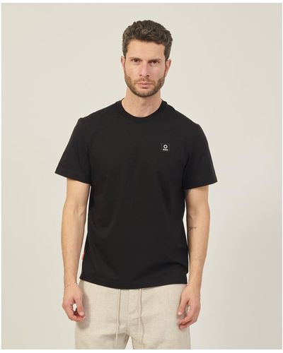 Suns T-shirt T-shirt à col rond en coton - Noir