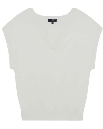 CAROLL T-shirt 164755VTPE24 - Blanc