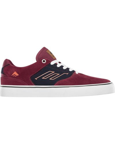 Emerica Chaussures de Skate THE LOW VULC NAVY RED - Rouge
