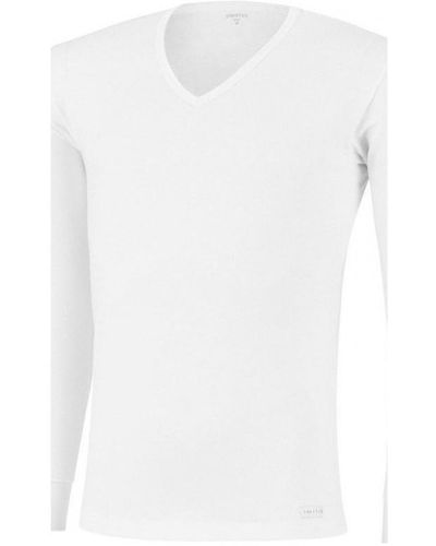 Impetus T-shirt T-shirt manches longues Col V THERMO Bl - Blanc