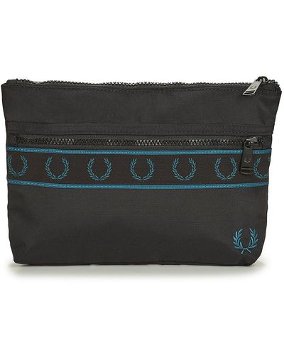 Fred Perry Sac banane CONTRAST TAPE SACOCHE BAG - Noir