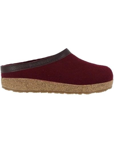 Haflinger Chaussons GRIZZLY TORBEN - Marron