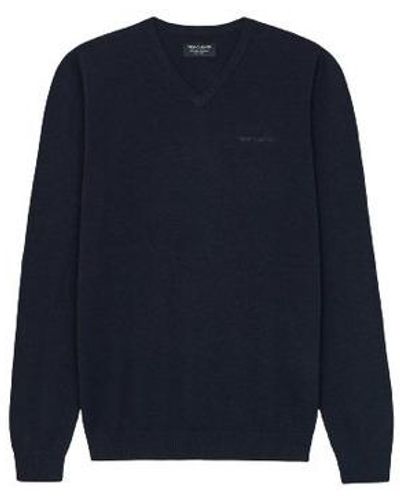 Teddy Smith Pull PULL PULSER 2 - TOTAL NAVY CHINE - S - Bleu