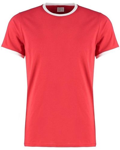 Kustom Kit T-shirt KK508 - Rouge