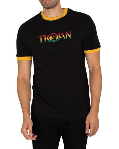 Trojan T-shirt T-shirt de marque - Noir