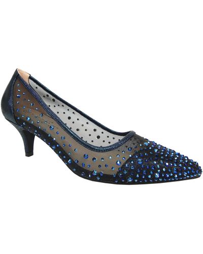 Lunar Chaussures escarpins Alisha - Bleu