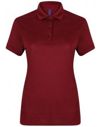 Henbury T-shirt HB461 - Rouge