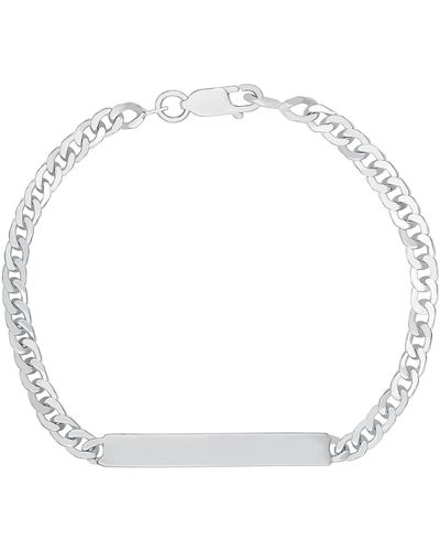 Cleor Bracelets Bracelet en argent 925/1000 - Blanc